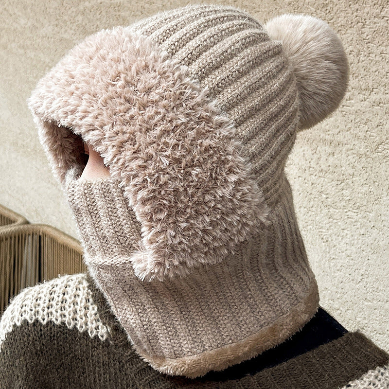 2-in-1 Hooded Scarf