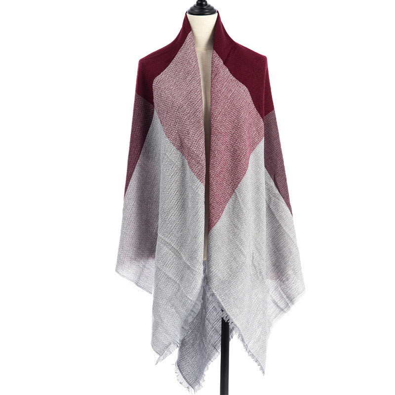 Reversible Oversized Scarf Shawl