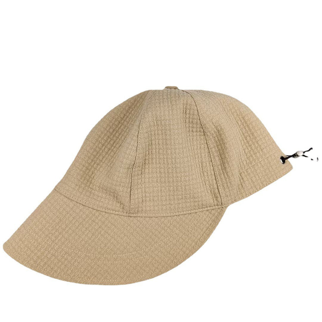 Waffle-Texture Sun Hat