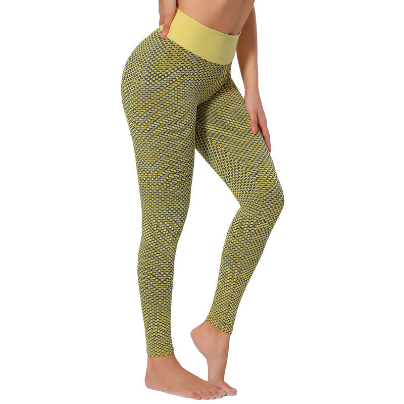 High-Waist Hip-Lift Yoga Leggings