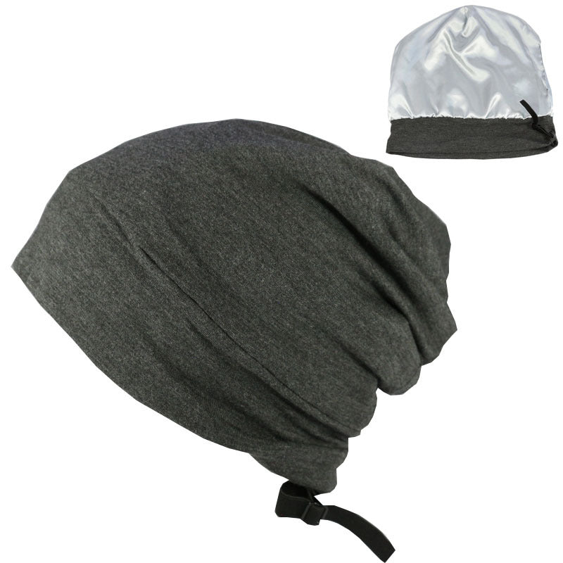 Adjustable Satin-Lined Bonnet