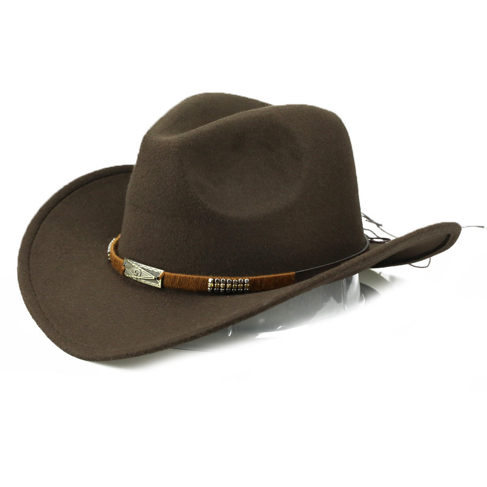 Wool-Felt Western Hat