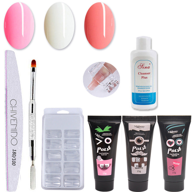color:Nail Art Solid Extension Glue Set 467 set