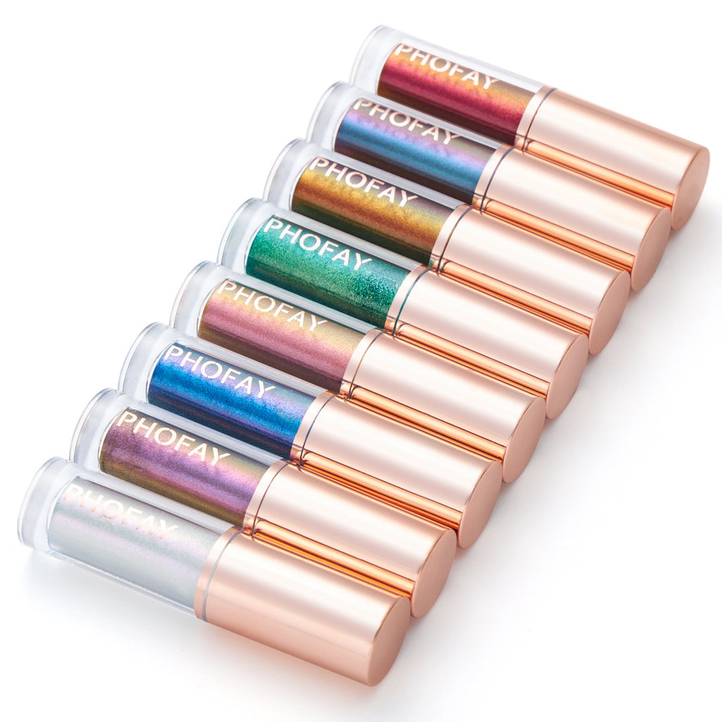color:PHOFAY Liquid Glitter Eyeliner Set Set