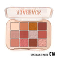 color:PHOFAY 12 Color Eyeshadow Palette 01